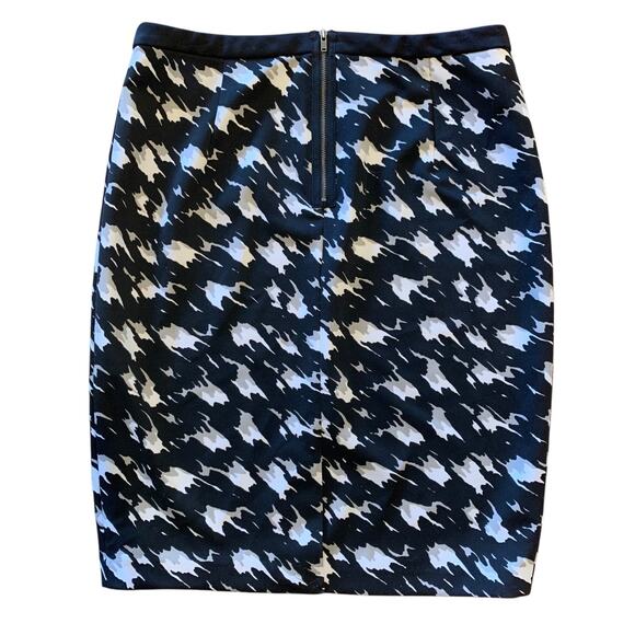 The Limited Skirt Womens Size 10 Artsy Neutral Career Wear Exposed Zipper Sheath - Picture 2 of 7